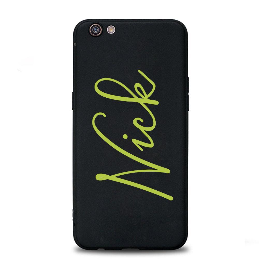 Black Phone Case with Name